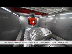5-Axis Milling a Car Hood on TRIMILL VFC 3021 – High-Speed Precision"