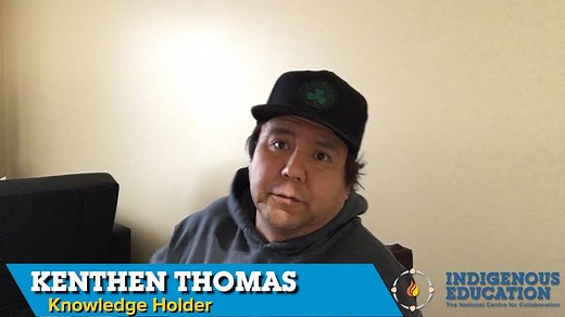 Kenthen Thomas - Secwepemc storyteller - NCCIE