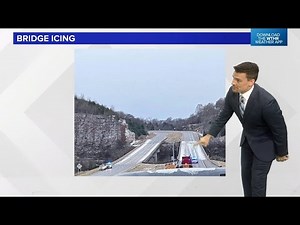 Why bridges and overpasses turn icy so quickly