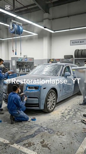 From Ruin to Royalty: The Ultimate Rolls-Royce Phantom Restoration 🔥