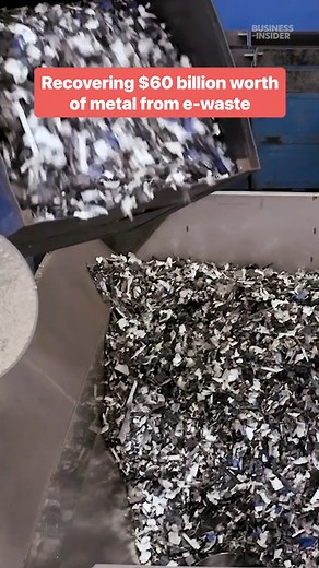 Large recycling facilities can recover copper, gold, and palladium from circuit boards, but it's costly. #recycle #ewaste #technology | Insider Tech