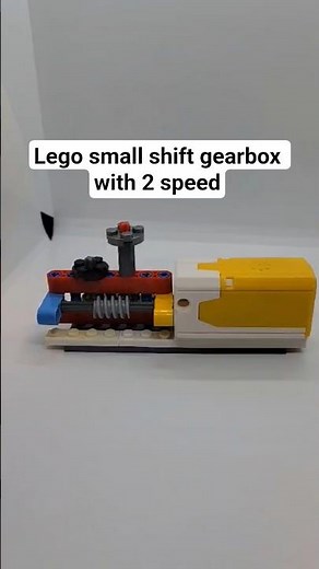 Tiny LEGO Technic Gearbox That Actually Shifts! ⚙️ #Shorts