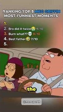 Top 5 Funniest Meg Griffin Moments 😂 | Family Guy #meggriffin #familyguy #funnymoments