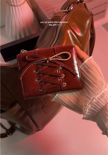 Stylish Red Wallet for Valentine's Day