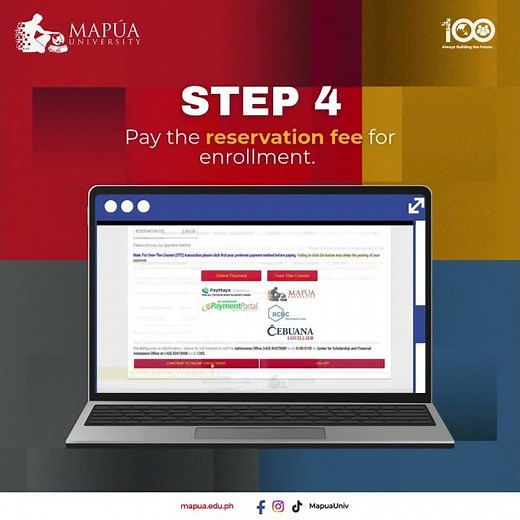 APPLY NOW AT MAPÚA!