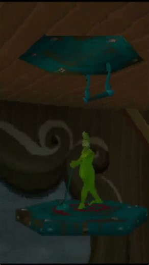 The Grinch having Pain with his Machine