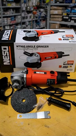 NESO Mesin Gerinda Tangan 4 inch 100mm / Angle Grinder mini Grinda gurinda #mesingerinda #mesingrindatanganlistrik #grinda #perkakastukang #alattukang