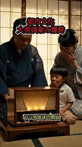 【大正時代】わずか15年の黄金期。日本が最も「浪漫」に溢れた時代を1分解説 #歴史 #ai #雑学 #大正時代 #教育 #ai動画 #日本史 #勉強 #shorts