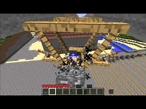 Minecraft Mods : Trains and Zeppelin Mod Part 5