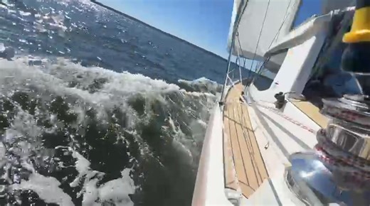 27K views · 348 reactions | Sliding along and slicing the Chesapeake...