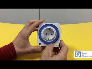 Schedule analog timer