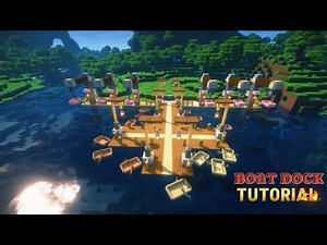 Minecraft: Dock Build – Perfect for Boats & Fishing