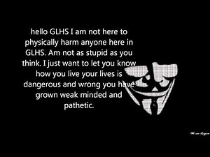 Anonymous: Intro Video For GLHS