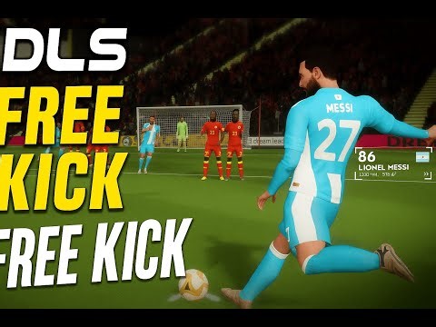 DLS 2025 Free Kick Goals | Lionel Messi Amazing Goal | Dream League Soccer Gameplay
