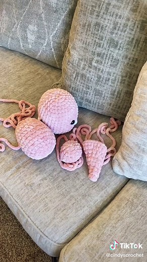 Crochet a Pink & White Dino: Step-by-Step Tutorial