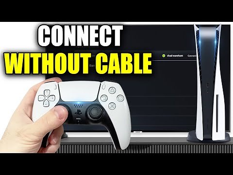 How To Connect PS5 Controller To PS5 Without USB Cable - Easy Guide