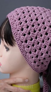 32K views · 295 reactions | ¡Pañuelo/pañuelo para la cabeza triangular cuadrado de abuela de ganchillo fácilmente! | Miarti - Crochet y Tejidos | Facebook
