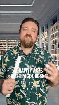 What does space bend into? #physicsfacts #physicsfun