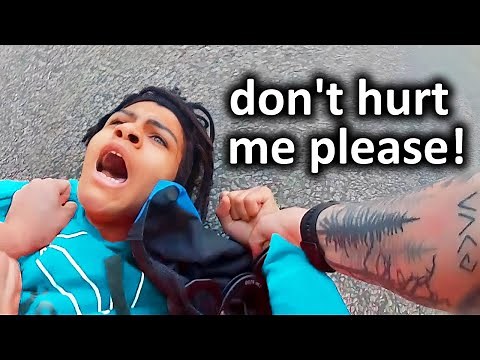 When Running From Cops Goes Terribly Wrong!