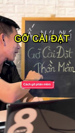 Cách gỡ cài đặt phần mềm trên máy tính#phanmem #caidat #thuthuatmaytinh #software #settings #pctips #uninstall #tiktoktrending2024 #2024