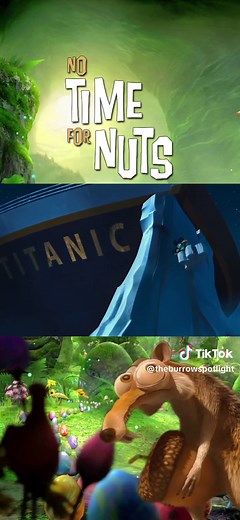 No Time for Nuts (Part 3) ❄️🦣🐿️ #iceage #scrat #theburrowspotlight