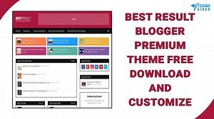 Best Result Blogger Template For AdSense Premium Version Download And Customize