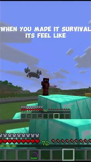 when you feel like your aura 999+ in minecraft.