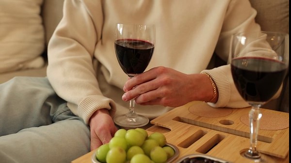 Couch Cup Holder and Snack Tray | Bamboo Sofa Beverage Holder | Couch Caddy for Wine - Beer - Drinks and Remote Control Storage