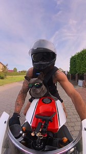 Adorable Dog Loves Motorbike Rides! 🐶 #dogs #motorbikes #cute | Supercar Blondie