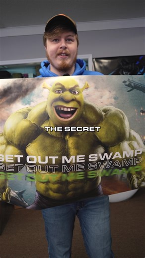 Shrek Hulk Smash Poster: Marvel Secret Wars