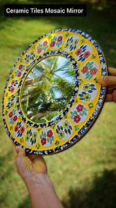 17K views · 322 reactions | Isn’t this ceramic tile mosaic mirror...