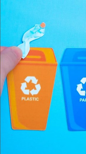 Trash or Treasure? ♻️✨ Learning How to Sort Waste the Right Way #kids #eco