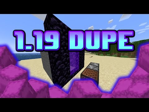 Minecraft Java 1.19 Multiplayer Dupe Glitch! (Works On Spigot & Realms)
