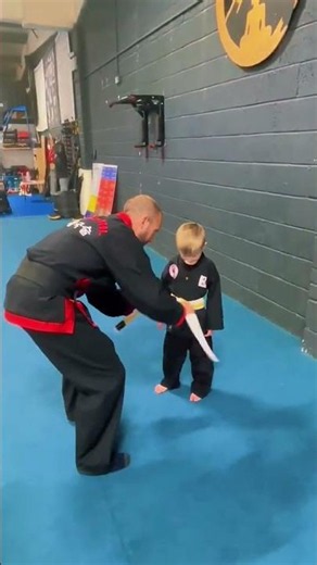 🎉 Congratulationsto Ollie on achieving his White Belt Yellow Stripe at his very first OMMA testing!