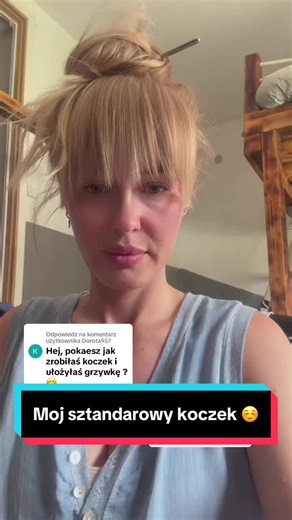 Jak zrobić koczek na głowie ze szpilką?