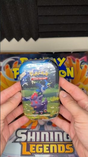 Trying our luck with an Ascended Heroes Mini Tin #ascendedheroes #pokemontcg #pokemoncards