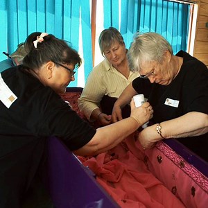 9.6M views · 28K reactions | Coffin club makes their own caskets. | 60 Second Docs | Facebook