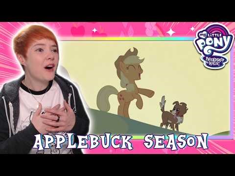 IT HURTS!!! My Little Pony (FiM): s1 ep 4: Applebuck Season Reaction