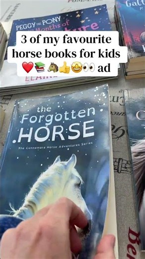 3 of my favourite horse books for kids ❤️📚🐴👍🤩👀 ad #dyslexiaawareness #dyslexia