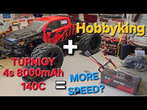 HOBBYKING Sent this Sweet TURNIGY, RAPID 4s 8000mAh 140c Battery to REVIEW & TEST, IT PACKS A PUNCH