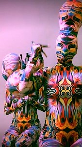 Multihead Kikimora Studio design , performance art. | Kikimora Studio