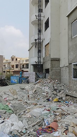 material shifting on 15th floor | Civil Work Constructions