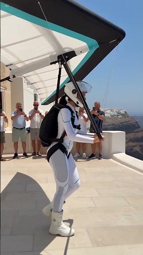 This Backpack Turns Into a Hang Glider in Seconds 🤯 #Shorts