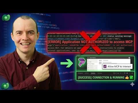 Dataverse MCP App Id Is not Authorized Error