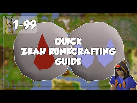 Quick Zeah Runecrafting Guide - 1-99 Runecrafting - Old School Runescape/OSRS