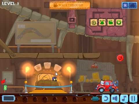 Wheely 4 Time Travel walkthrough Level #8