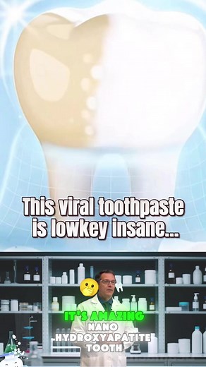 Revolutionary Toothpaste That Whiten and Rebuilds Teeth