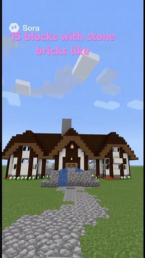 How to build a mansion in Minecraft #Minecraft #Build #Instructional