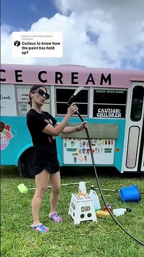 Epic Macarena Ice Cream Truck Wash Challenge 🚚🍦 Dance & Shine With Us! #icecreamtruck #carwash
