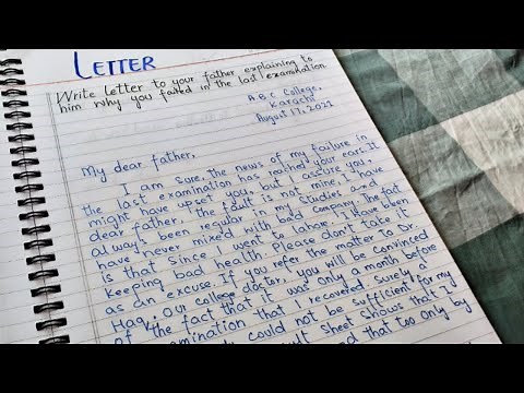 English me Letter likhne ka asan tarika | Study with Fatima Akbar